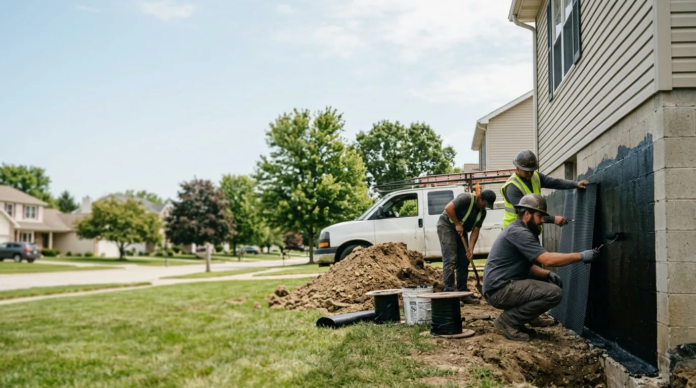 Basement Waterproofing in Lerna, IL near me